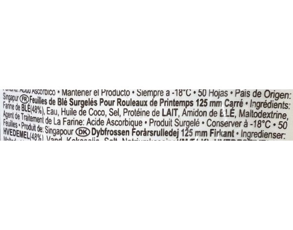 GALETTE DE BLE 125 X 125 MM 50 P. ****