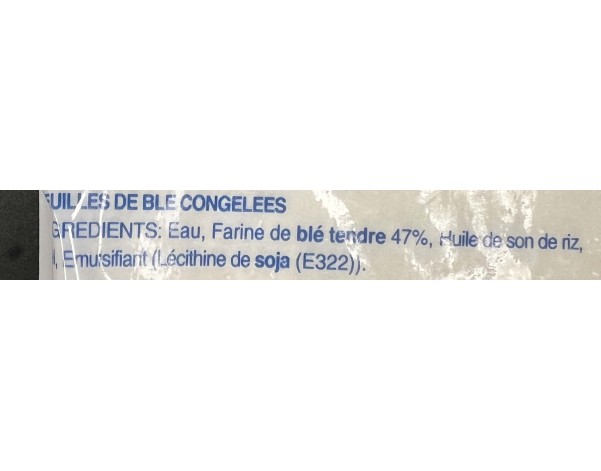GALETTE DE BLE 215 X 215 MM 40 P. ****