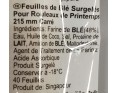 GALETTE DE BLE 215 X 215 MM 40 P. ****