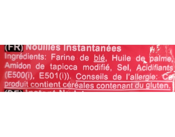 NOUILLE AU BLE 6 P.