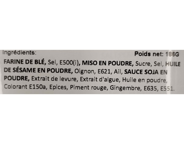 NOUILLE AU BLE RAMEN SAPPORO MISO