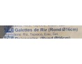 GALETTE DE RIZ 16 CM