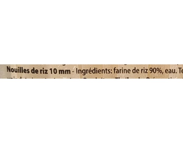 NOUILLE AU RIZ CHANTABOON 10 MM (XL)