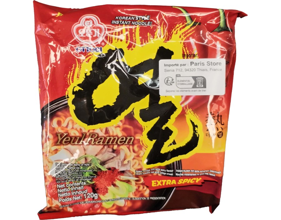 NOUILLES YEUL TRES EPICE