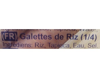 GALETTE DE RIZ TRIANGLE
