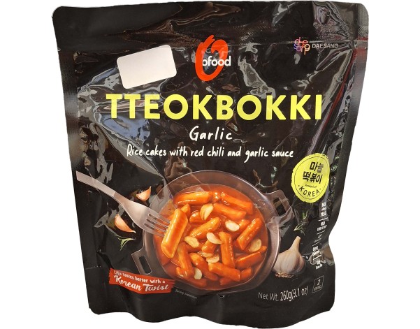 PATE DE RIZ TOPOKKI PIMENTE A L’AIL