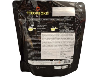 PATE DE RIZ TOPOKKI PIMENTE A L’AIL