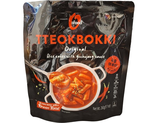 PATE DE RIZ TOPOKKI PIMENTE GOCHUJANG