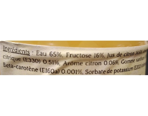 PERLES DE FRUIT CITRON