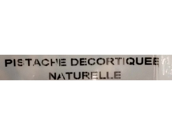 PISTACHE DECORTIQUEE SECHEE