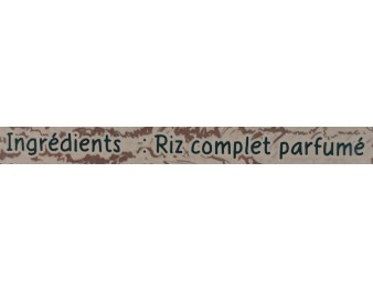RIZ BRUN JASMIN GRAINS LONGS
