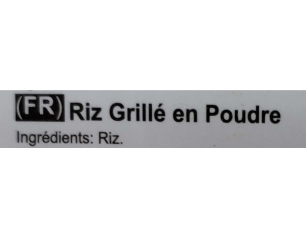 RIZ GLUANT GRILLE MOULU