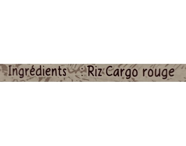 RIZ ROUGE GRAINS LONGS