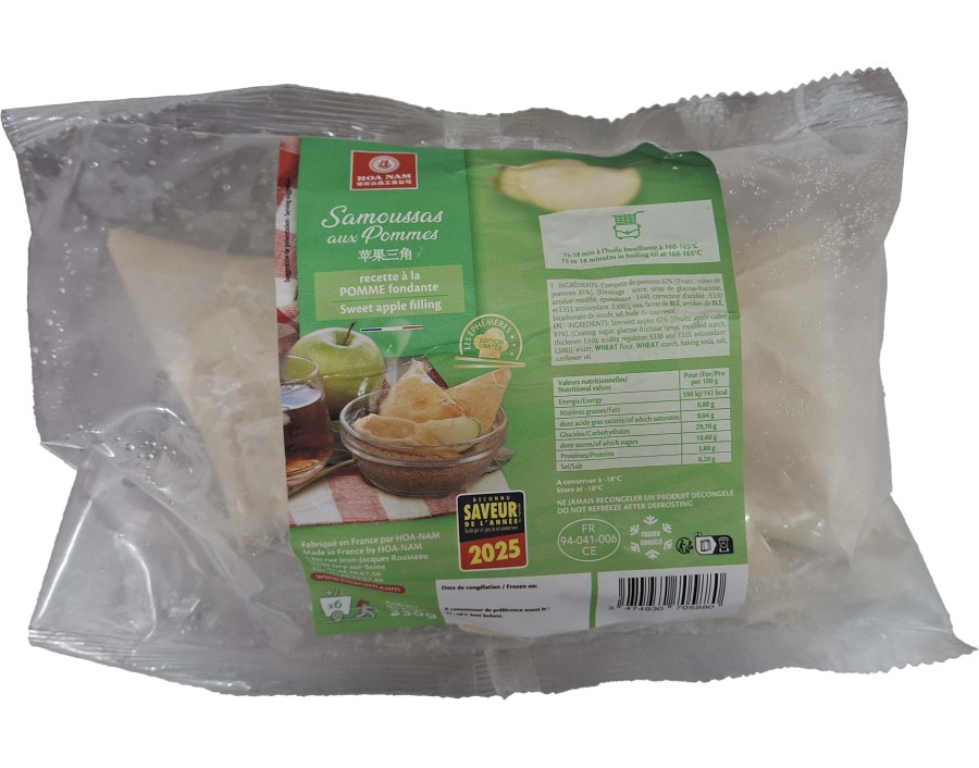 SAMOUSSAS A LA POMME 6 P. ****