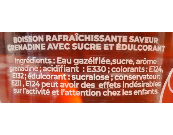 SODA GRENADINE