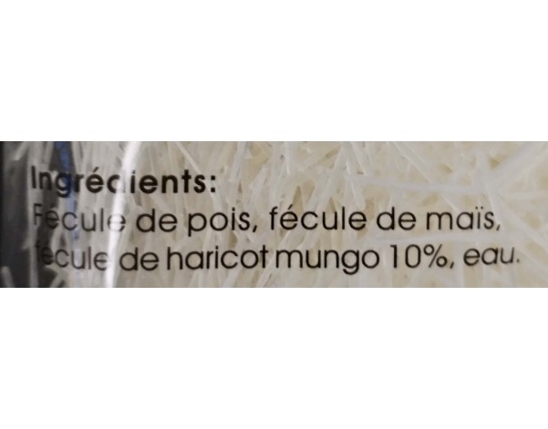 VERMICELLE DE HARICOT MUNGO COUPE