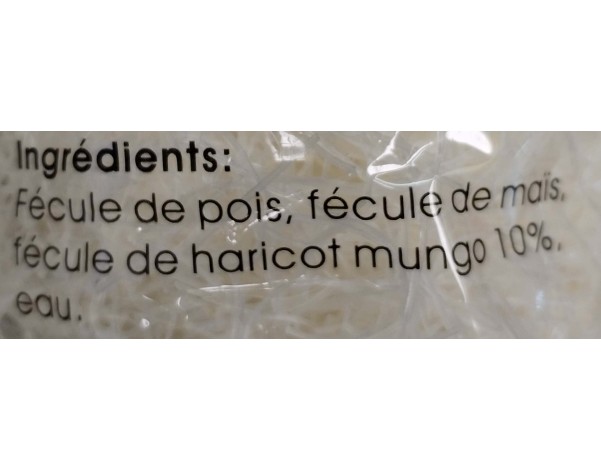 VERMICELLE DE HARICOT MUNGO COUPE