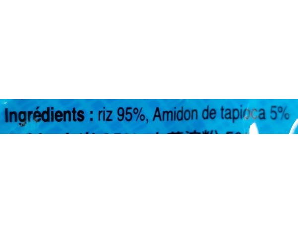 VERMICELLE DE RIZ