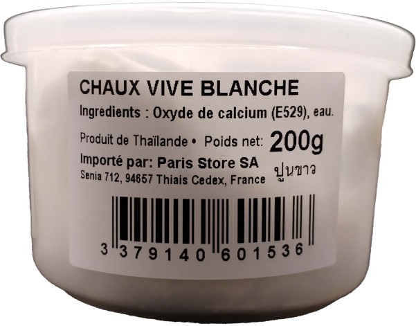 CHAUX VIVE BLANCHE