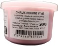 CHAUX VIVE ROUGE