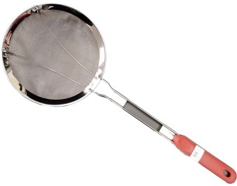 ECUMOIRE EN INOX PLATE 20 CM