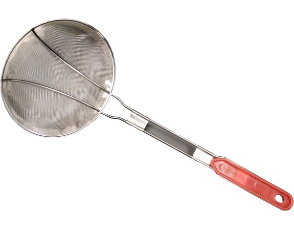 ECUMOIRE EN INOX PLATE 20 CM