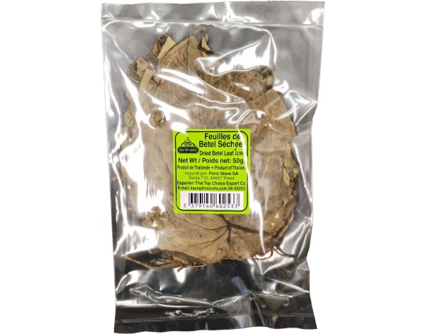 FEUILLE DE BETEL SECHEE