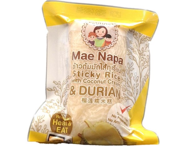 GATEAU DE RIZ GLUANT ET DURIAN