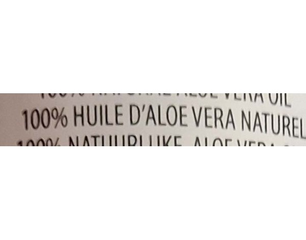 HUILE D’ALOE VERA