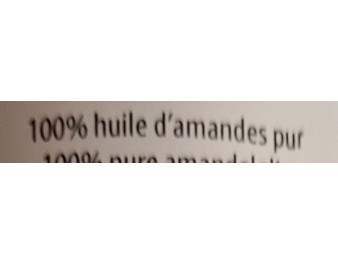 HUILE D’AMANDE