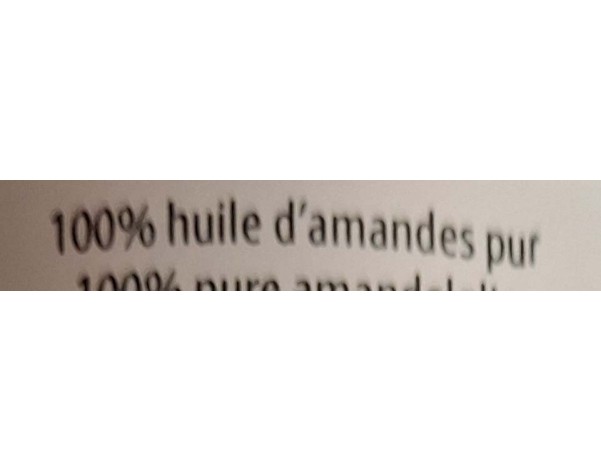 HUILE D’AMANDE