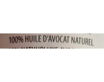 HUILE D’AVOCAT