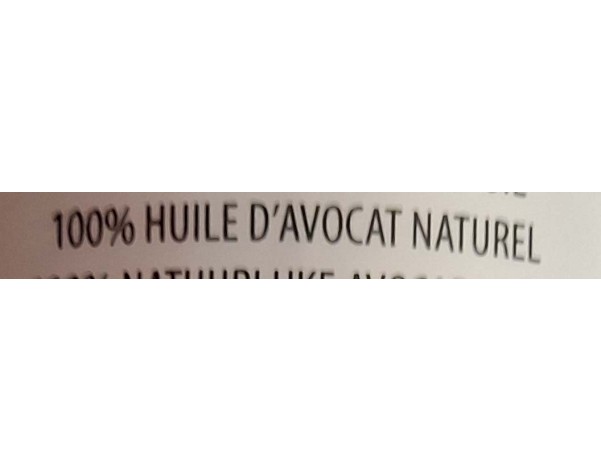 HUILE D’AVOCAT