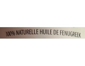 HUILE DE FENUGREC