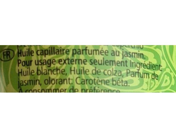 HUILE DE JASMIN