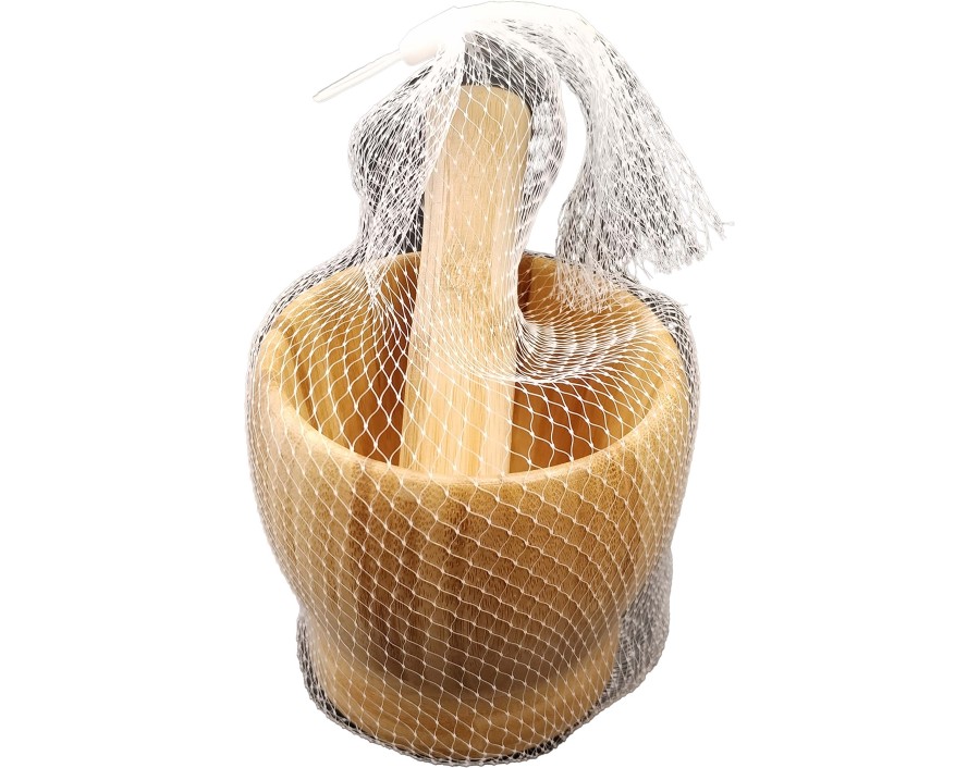 MORTIER EN BAMBOU 11 X 10 CM