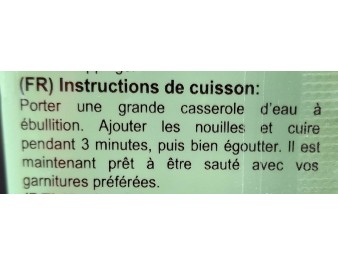 NOUILLE AU BLE