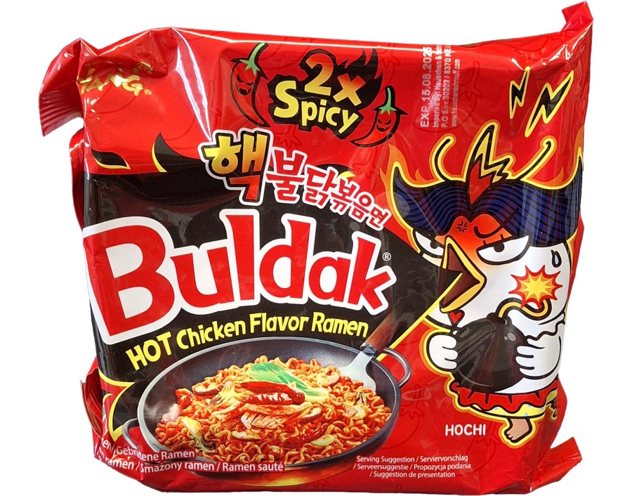 NOUILLES FRITE AU POULET TRES EPICE