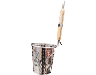 PASSOIRE INOX 12 X 13 CM A NOUILLES