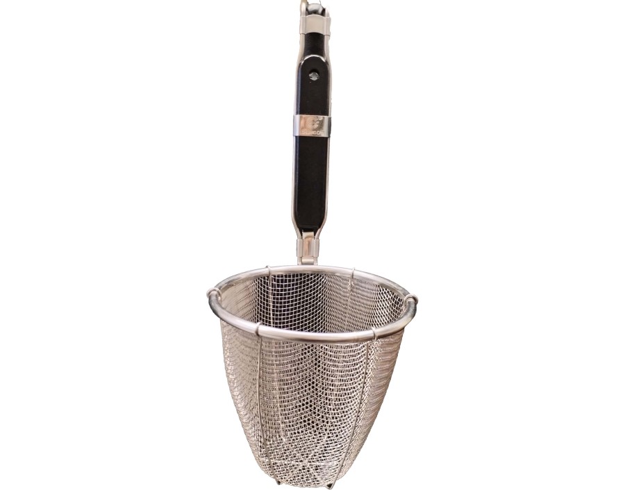 PASSOIRE INOX 13.5X 13.5 CM A NOUILLES