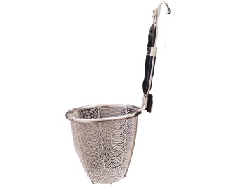 PASSOIRE INOX 13.5X 13.5 CM A NOUILLES