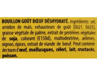 CUBE BOUILLON BOEUF 8 P .