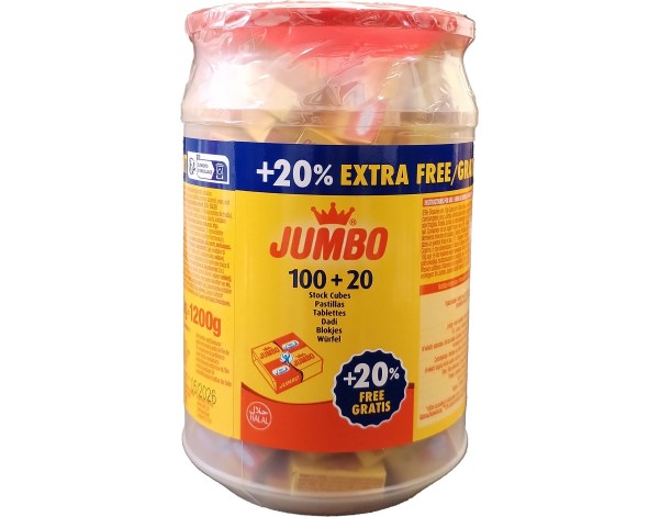 CUBE BOUILLON NATURE 100 P. + 20 % GRATUIT