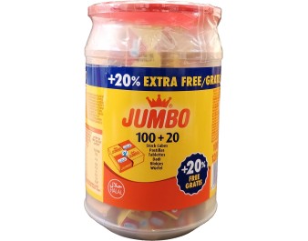 CUBE BOUILLON NATURE 100 P. + 20 % GRATUIT