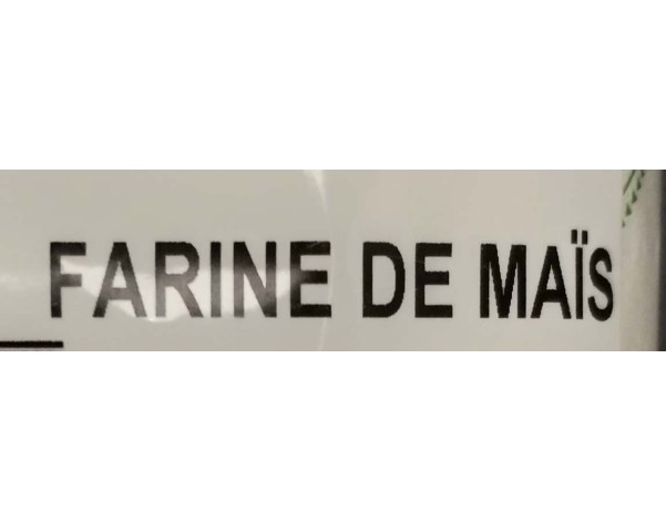 FARINE DE MAIS BLANCHE FINE