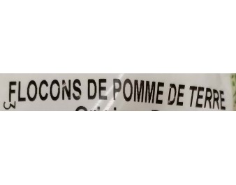 FLOCON DE POMMES DE TERRE