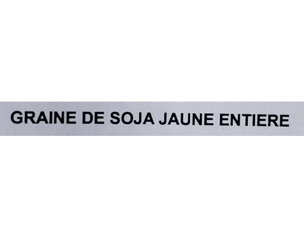 GRAINE DE SOJA JAUNE ENTIER
