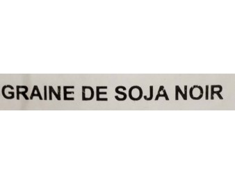 GRAINE DE SOJA NOIR