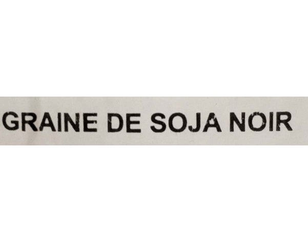 GRAINE DE SOJA NOIR