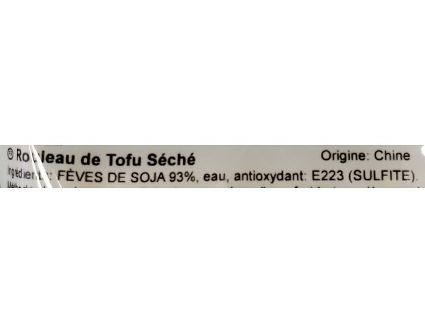 HARICOT CAILLE EN MORCEAUX ROULE